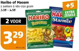 Poiesz Haribo of Maoam aanbieding