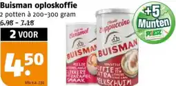 Poiesz Buisman oploskoffie aanbieding