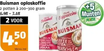 Poiesz Buisman oploskoffie aanbieding