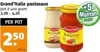 Poiesz Grand'Italia pastasaus aanbieding