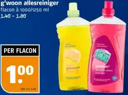 Poiesz G'woon allesreiniger aanbieding