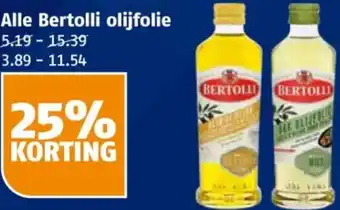 Poiesz Alle Bertolli olijfolie aanbieding