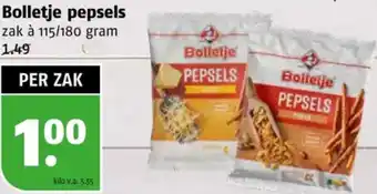 Poiesz Bolletje pepsels aanbieding