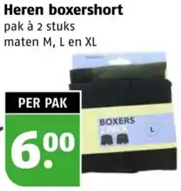 Poiesz Heren boxershort aanbieding