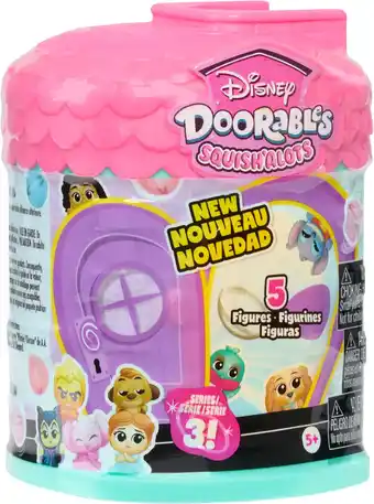 Amazon Just Play Disney Doorables Squish'Alots serie 3 figuren, kinderspeelgoed voor kinderen vanaf 5 jaar aanbieding