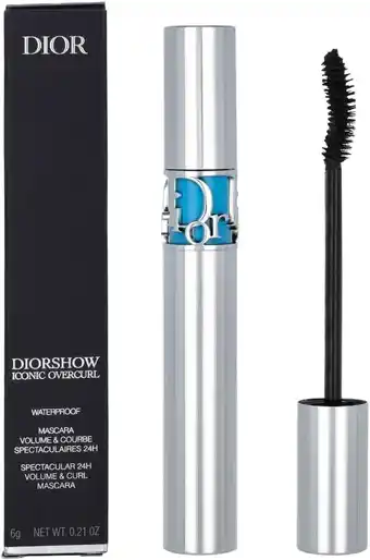 Amazon Christian Dior Iconic Overcurl Waterproof Mascara, 091 Ultra Zwart aanbieding