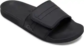 Amazon Quiksilver Rivi Slide Adjust sandalen voor heren, zwart/grijs/zwart, 44 EU, Black Grey Black, 44 EU aanbieding