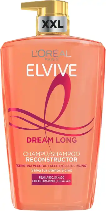 Amazon Elvive Dream Long champú reconstructor, 1000 ml aanbieding