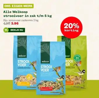 Welkoop Alle Welkoop strooivoer aanbieding