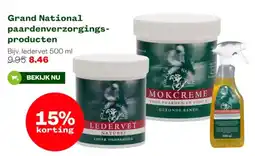 Welkoop Grand National paarden verzorgingsproducten aanbieding