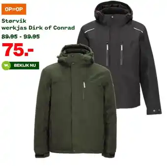 Welkoop Størvik werkjas Dirk of Conrad aanbieding