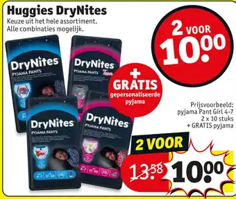 Kruidvat Huggies DryNites aanbieding