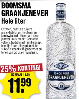 Dirck 3 Boomsma Graanjenever aanbieding