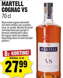 Dirck 3 Martell Cognac VS aanbieding