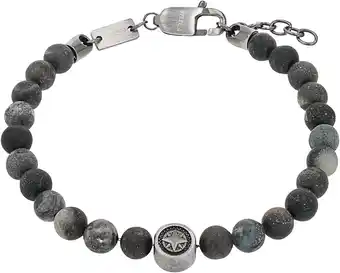 Amazon s.Oliver Identarmband Edelstahl Herren Armschmuck, Silber, Kommt in Schmuck Geschenk Box aanbieding