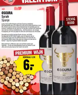 Dirck 3 Oscura Syrah aanbieding