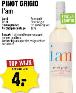 Dirck 3 Pinot Grigio I'am aanbieding