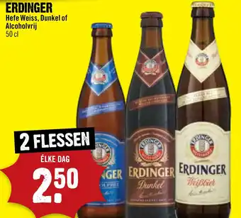 Dirck 3 Erdinger Hefe Weiss, Dunkel of Alcoholvrij aanbieding