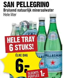 Dirck 3 San Pellegrino Bruisend natuurlijk mineraalwater aanbieding