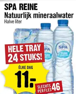 Dirck 3 Spa Reine Natuurlijk mineraalwater aanbieding