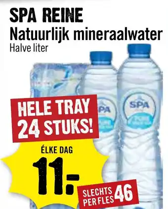 Dirck 3 Spa Reine Natuurlijk mineraalwater aanbieding