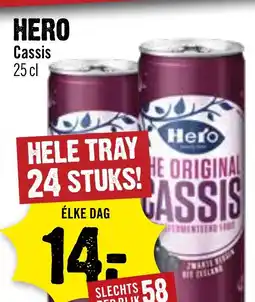 Dirck 3 Hero Cassis aanbieding