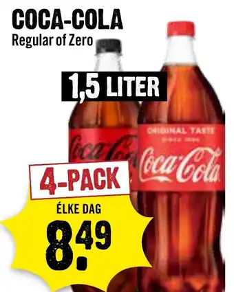 Dirck 3 Coca-cola Regular of Zero aanbieding