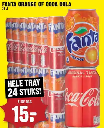 Dirck 3 Fanta orange of coca cola aanbieding