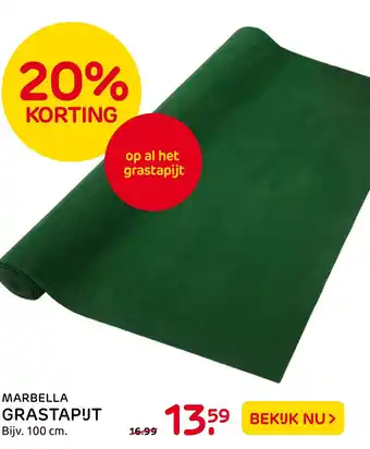 Praxis Marbella grastaput aanbieding