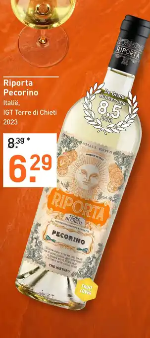 Gall & Gall Riporta Pecorino aanbieding