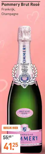 Gall & Gall Pommery Brut Rosé aanbieding