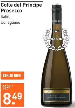 Gall & Gall Colle del Principe Prosecco aanbieding