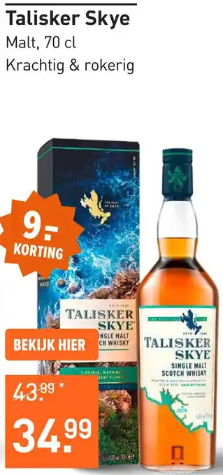 Gall & Gall Talisker Skye aanbieding