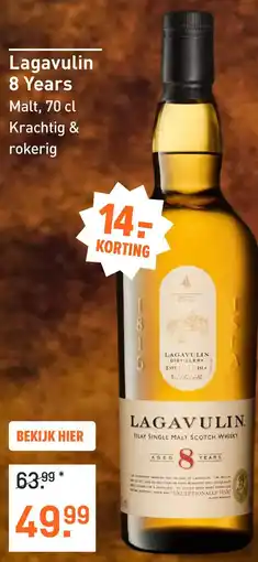 Gall & Gall Lagavulin 8 Years aanbieding