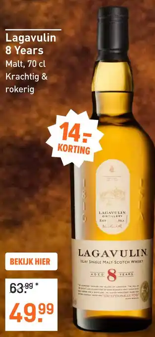 Gall & Gall Lagavulin 8 Years aanbieding