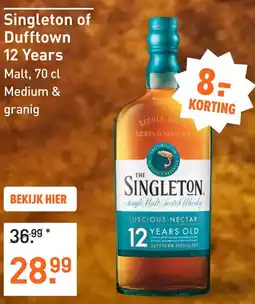 Gall & Gall Singleton of Dufftown 12 Years aanbieding