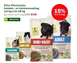 Welkoop Alle Vitalstyle honden- en kattenvoeding 1,5 kg t/m 12 kg aanbieding