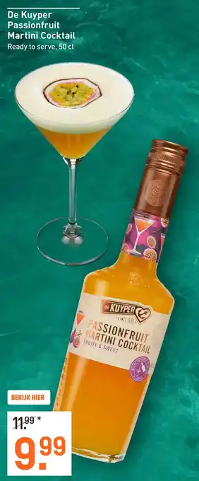 Gall & Gall De Kuyper Passionfruit Martini Cocktail aanbieding