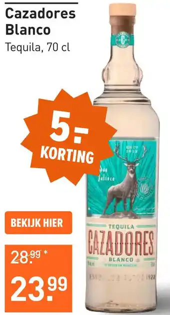 Gall & Gall Cazadores Blanco aanbieding