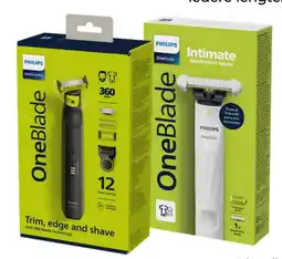 Trekpleister Philips OneBlade Intimate en First Shave apparaat aanbieding