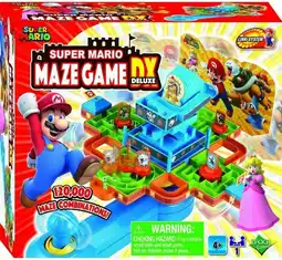 Amazon EPOCH Games 7371 Super Mario Maze Game DX - Party Game Behendigheidsspel aanbieding