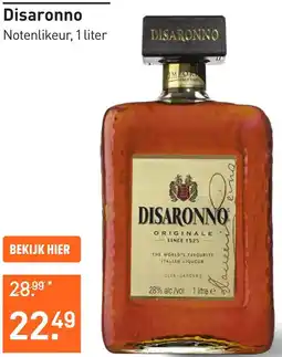 Gall & Gall Disaronno aanbieding