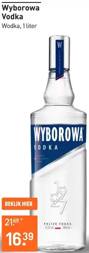 Gall & Gall Wyborowa Vodka aanbieding