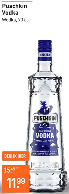 Gall & Gall Puschkin Vodka aanbieding