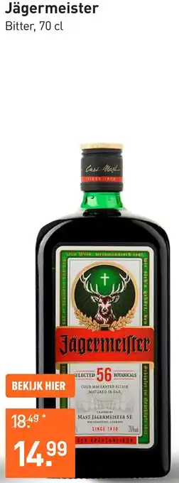 Gall & Gall Jägermeister aanbieding