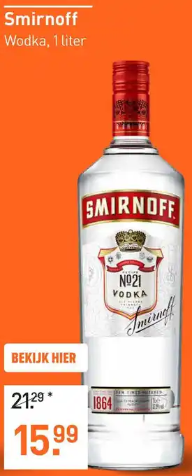 Gall & Gall Smirnoff aanbieding