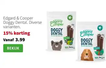 Intratuin Edgard & Cooper Doggy Dental. aanbieding