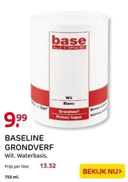 Praxis Baseline grondverf aanbieding