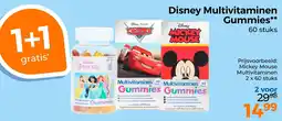 Trekpleister Disney Multivitaminen Disney Gummies** aanbieding