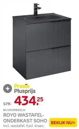 Praxis Royo wastafelonderkast soho aanbieding